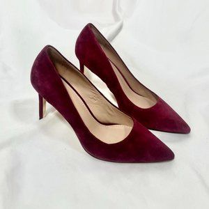 Tory Burch Shoes New Tory Burch Elana Suede 85mm Pump kitten Heels